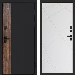 Входная дверь Termo-Door Тор - Лучи белый