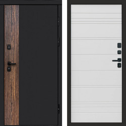 Входная дверь Termo-Door Тор - Лучи White line