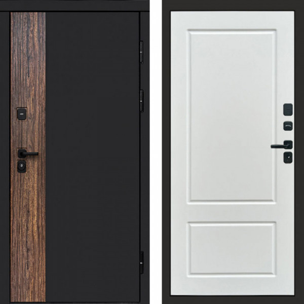 Входная дверь Termo-Door Тор - Марсель Белый софт