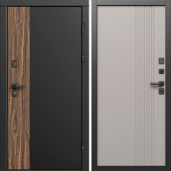 Входная дверь Termo-Door Тор - Страйп Капучино