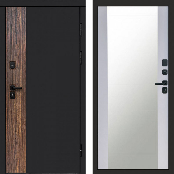 Входная дверь Termo-Door Тор - Зеркало белый софт