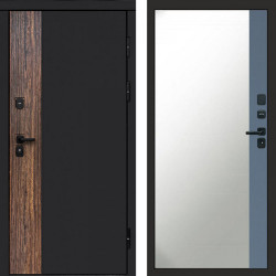 Входная дверь Termo-Door Тор - Зеркало Фацет Grey софт