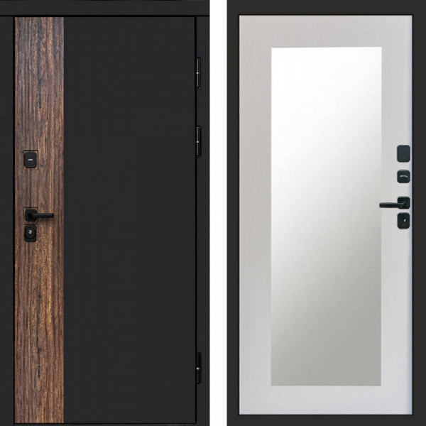 Входная дверь Termo-Door Тор - Зеркало Триумф лиственница