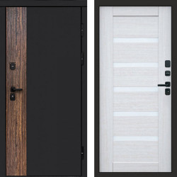 Входная дверь Termo-Door Тор - Зеркало Триумф Царга лиственница 4500 / 5500