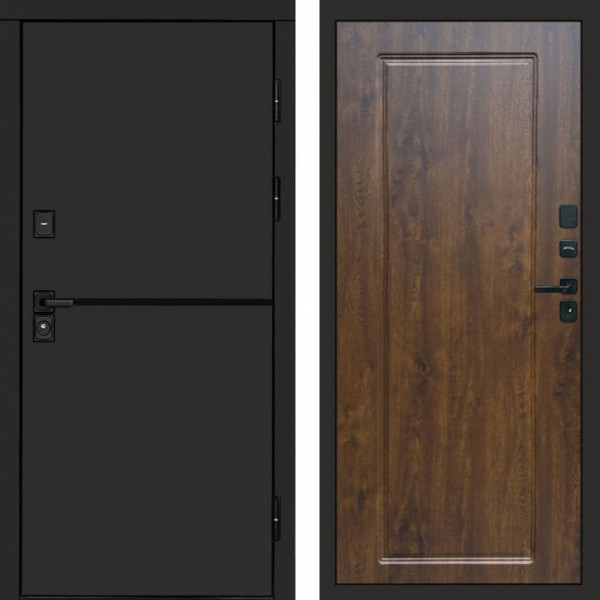 Входная дверь Termo-Door Тренд Black - Гранд Дуб