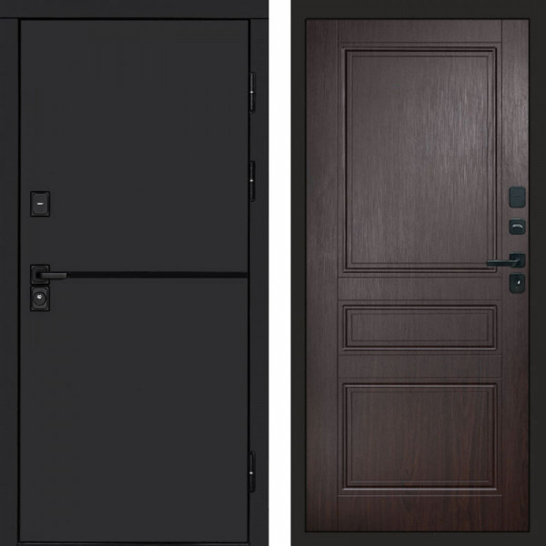 Входная дверь Termo-Door Тренд Black - Классика венге