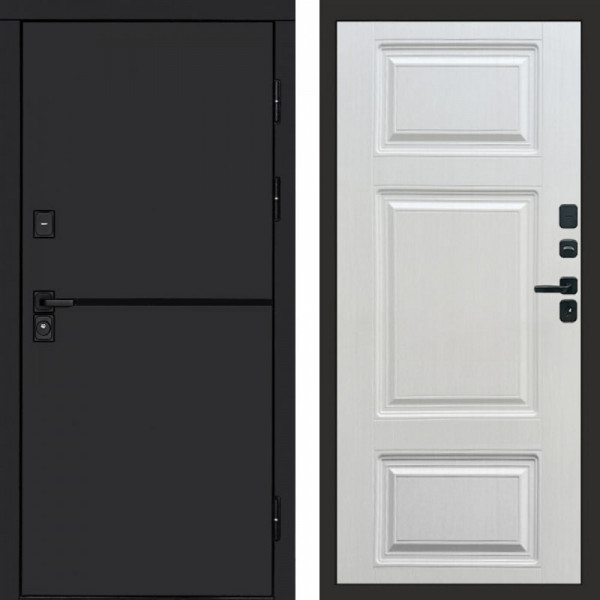 Входная дверь Termo-Door Тренд Black - Лион Лиственница