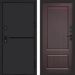 Входная дверь Termo-Door Тренд Black - Марсель Шоколад
