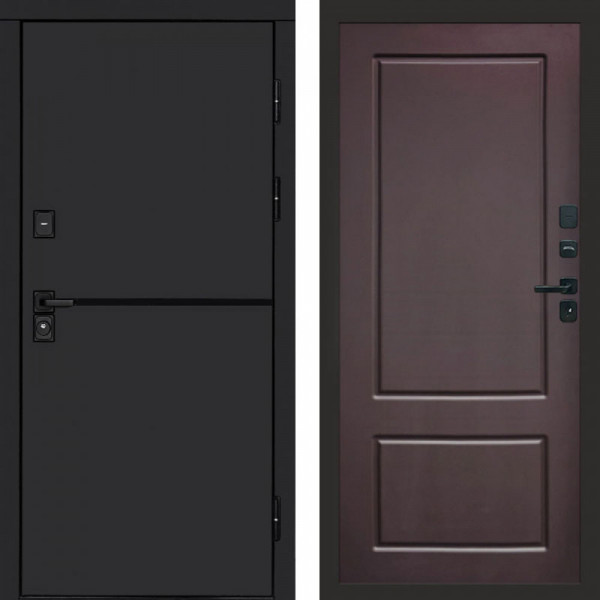 Входная дверь Termo-Door Тренд Black - Марсель Шоколад