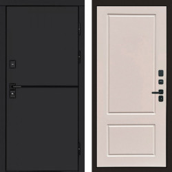 Входная дверь Termo-Door Тренд Black - Марсель Слоновая кость