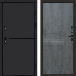 Входная дверь Termo-Door Тренд Black - Мастино Бетон темный