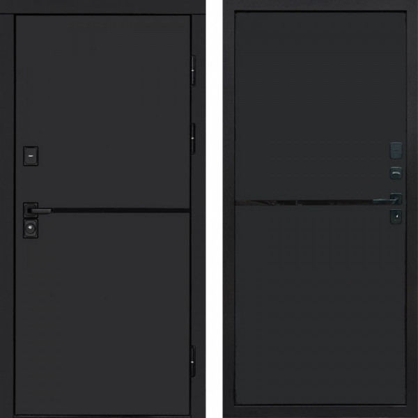 Входная дверь Termo-Door Тренд Black - Нео Black
