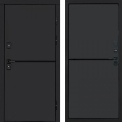 Входная дверь Termo-Door Тренд Black - Нео Графит