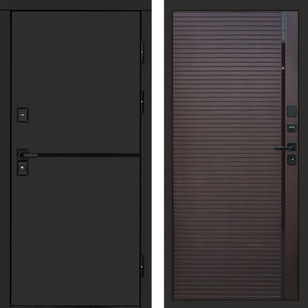 Входная дверь Termo-Door Тренд Black - Porte Шоколад