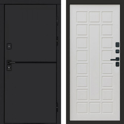 Входная дверь Termo-Door Тренд Black - Престиж бежевый матовый