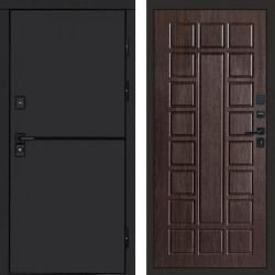 Входная дверь Termo-Door Тренд Black - Престиж венге