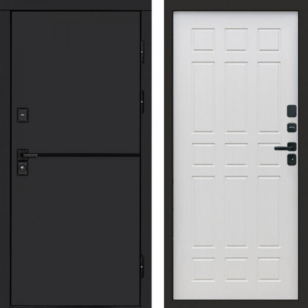 Входная дверь Termo-Door Тренд Black - Спарта лиственница