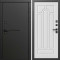 Входная дверь Termo-Door Тренд Блэк - Арка белое дерево