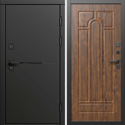 Входная дверь Termo-Door Тренд Блэк - Арка дуб