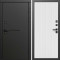 Входная дверь Termo-Door Тренд Блэк - Флэт Белый софт