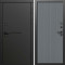 Входная дверь Termo-Door Тренд Блэк - Флэт Grey софт