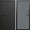 Входная дверь Termo-Door Тренд Блэк - Горизонт Grey софт