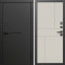 Входная дверь Termo-Door Тренд Блэк - Горизонт Слоновая кость