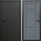 Входная дверь Termo-Door Тренд Блэк - Лион Grey софт