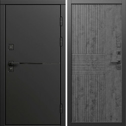 Входная дверь Termo-Door Тренд Блэк - Мастино Бетон темный
