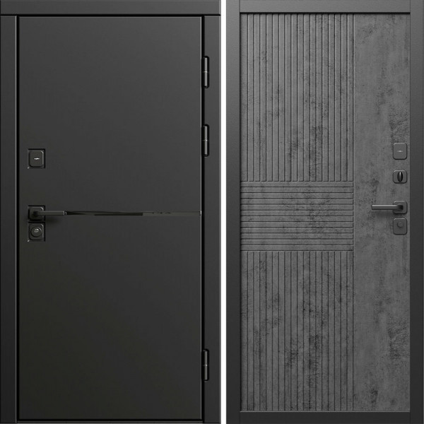 Входная дверь Termo-Door Тренд Блэк - Мастино Бетон темный