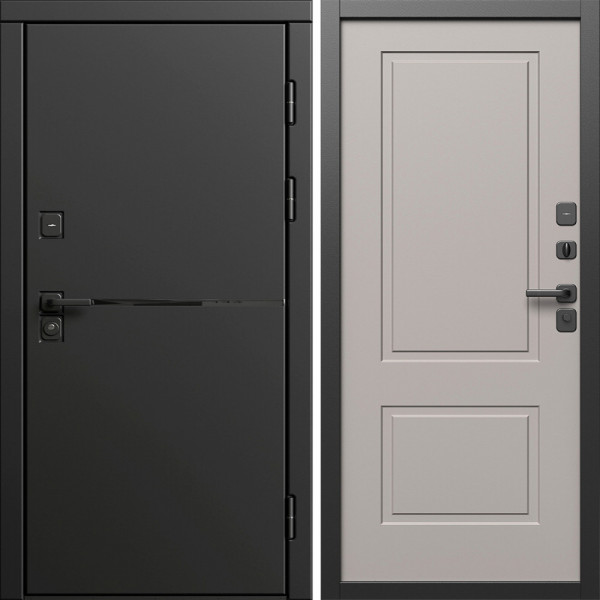 Входная дверь Termo-Door Тренд Блэк - Нео Классика Капучино