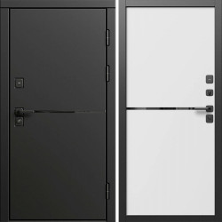 Входная дверь Termo-Door Тренд Блэк - Нео White