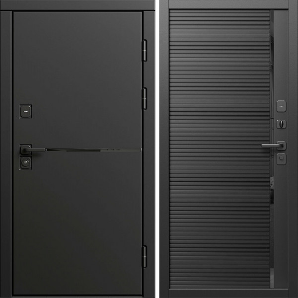 Входная дверь Termo-Door Тренд Блэк - Порте black
