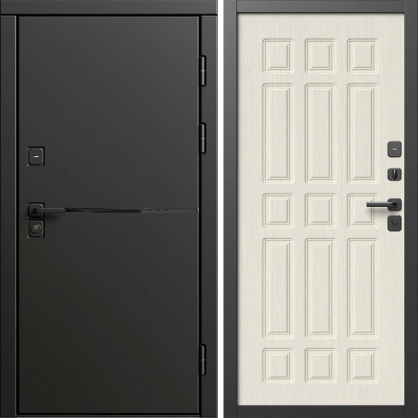 Входная дверь Termo-Door Тренд Блэк - Спарта лиственница
