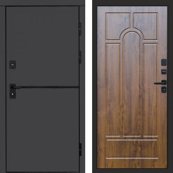 Входная дверь Termo-Door Тренд Графит - Арка дуб