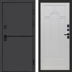 Входная дверь Termo-Door Тренд Графит - Арка лиственница