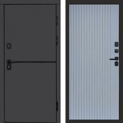 Входная дверь Termo-Door Тренд Графит - Flat Grey софт