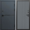Входная дверь Termo-Door Тренд Графит - Флэт Grey софт