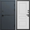 Входная дверь Termo-Door Тренд Графит - Классика белое дерево