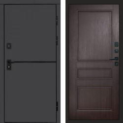 Входная дверь Termo-Door Тренд Графит - Классика венге