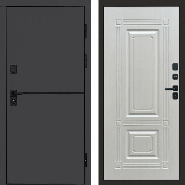 Входная дверь Termo-Door Тренд Графит - Мадрид Лиственница