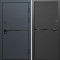 Входная дверь Termo-Door Тренд Графит - Нео Black