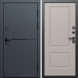 Входная дверь Termo-Door Тренд Графит - Нео Классика Капучино