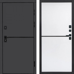 Входная дверь Termo-Door Тренд Графит - Нео White