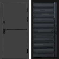 Входная дверь Termo-Door Тренд Графит - Porte black