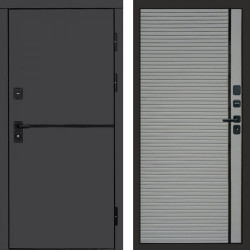 Входная дверь Termo-Door Тренд Графит - Porte Grey софт