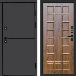 Входная дверь Termo-Door Тренд Графит - Престиж дуб