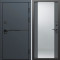 Входная дверь Termo-Door Тренд Графит - Зеркало Grey Софт