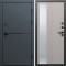 Входная дверь Termo-Door Тренд Графит - Зеркало Люмис Капучино