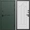 Входная дверь Termo-Door Тренд Грин - Арка белое дерево